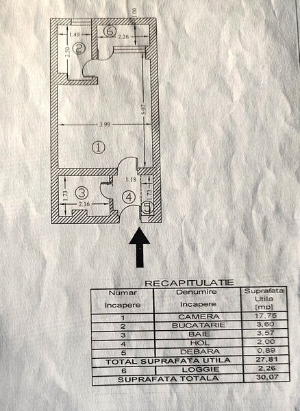 Titan, Piata Minis, M. Costin Georgian, bloc din 1978, reabilitat
